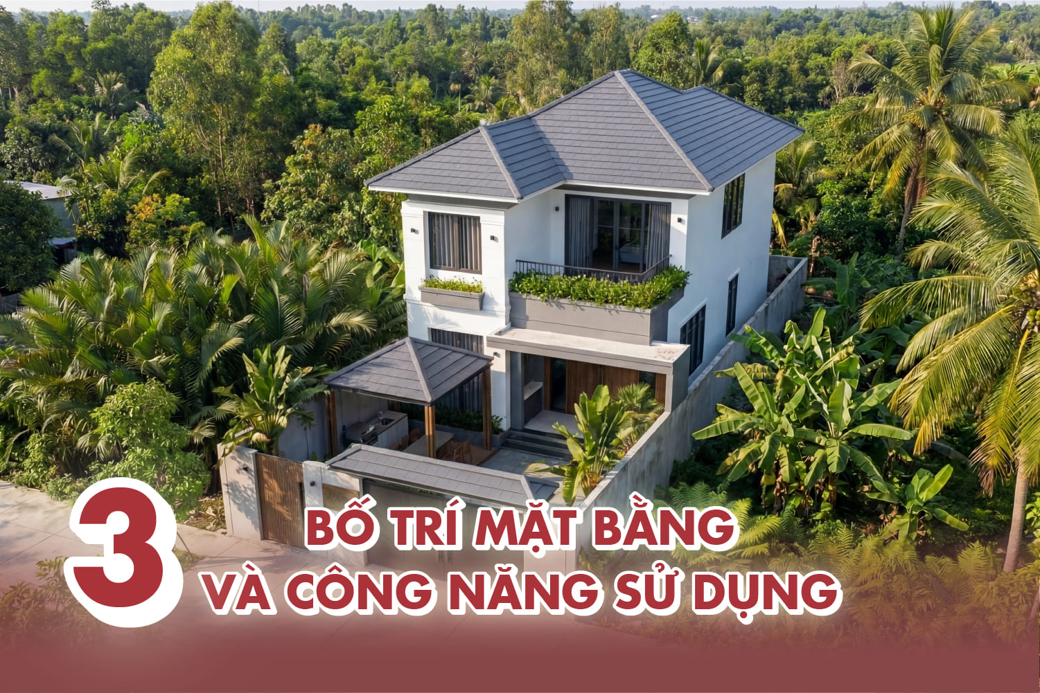 Bước 3. Bố trí mặt bằng công năng Bước 3. Bố trí mặt bằng công năng