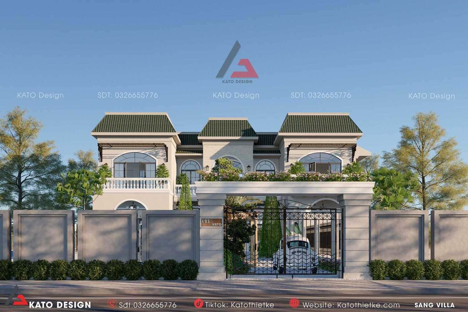 Chi tiết trang trí tinh xảo giúp công trình có giá trị thẩm mỹ lâu dài