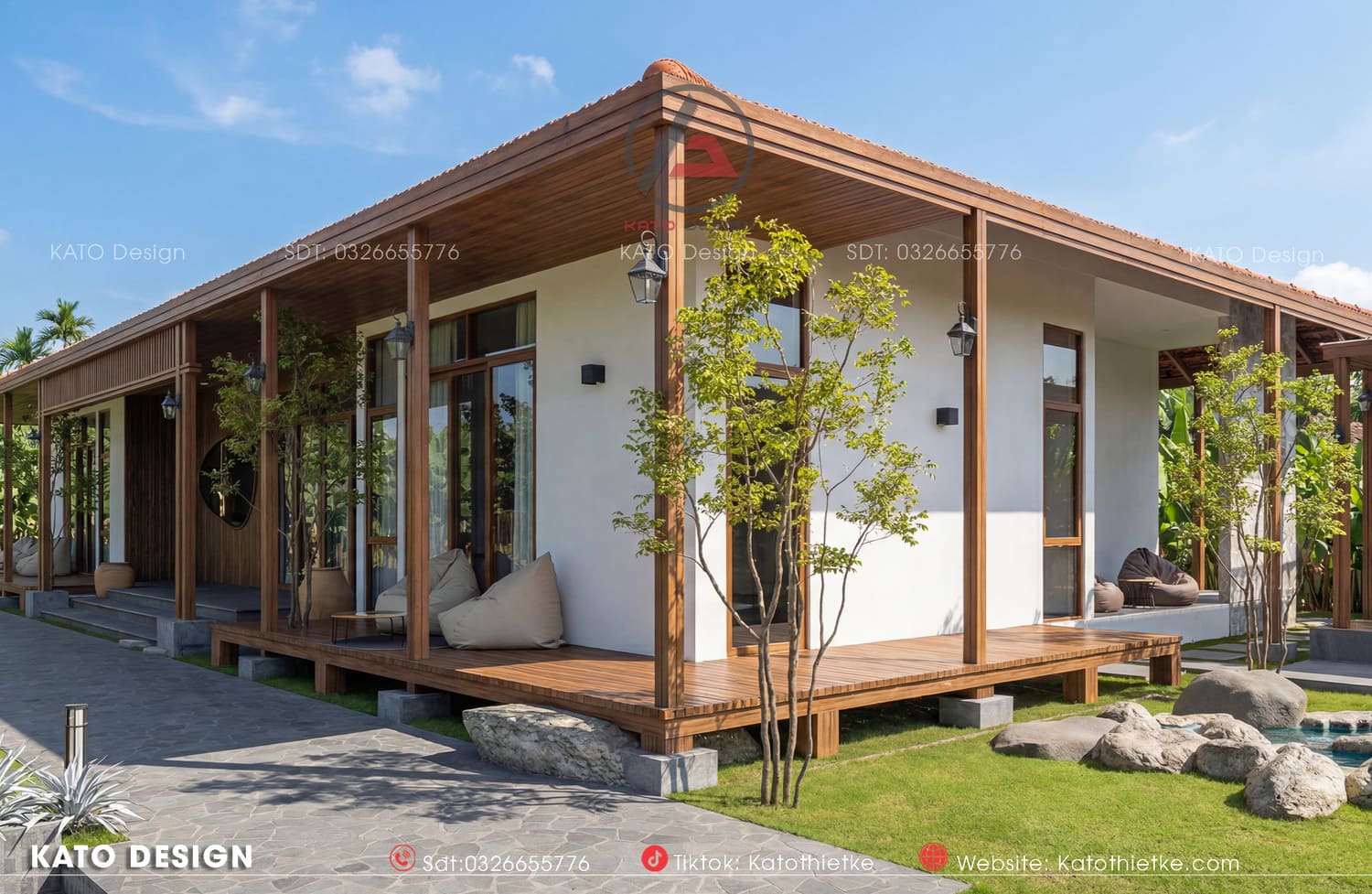 Không gian tối giản, gọn gàng, thoáng sáng, mang lại cảm giác dễ chịu