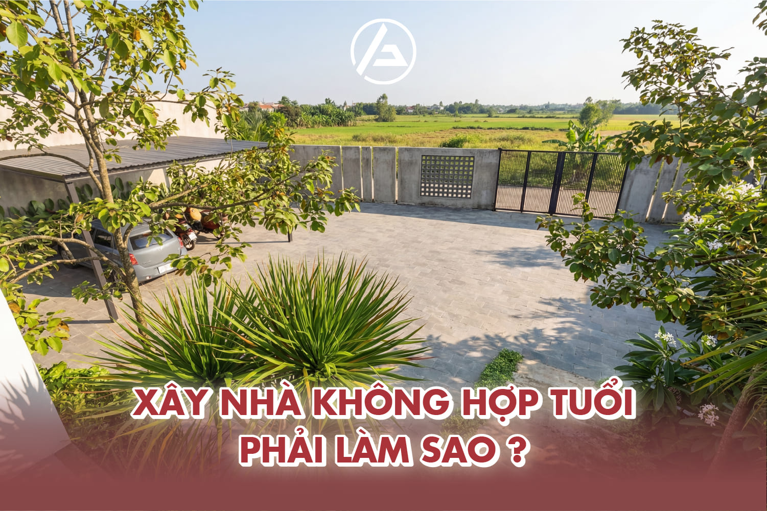 Bố trí cảnh quan sân vườn cân bằng phong thủy Bố trí cảnh quan sân vườn cân bằng phong thủy