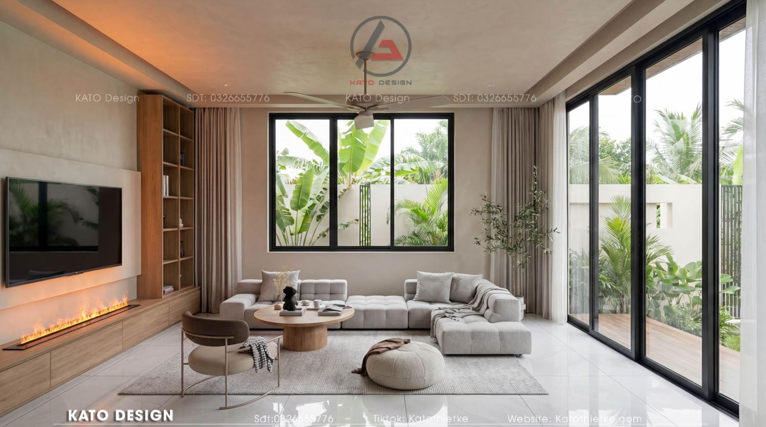 Bố trí nội thất khoa học giúp tối ưu diện tích và tăng hiệu quả sử dụng