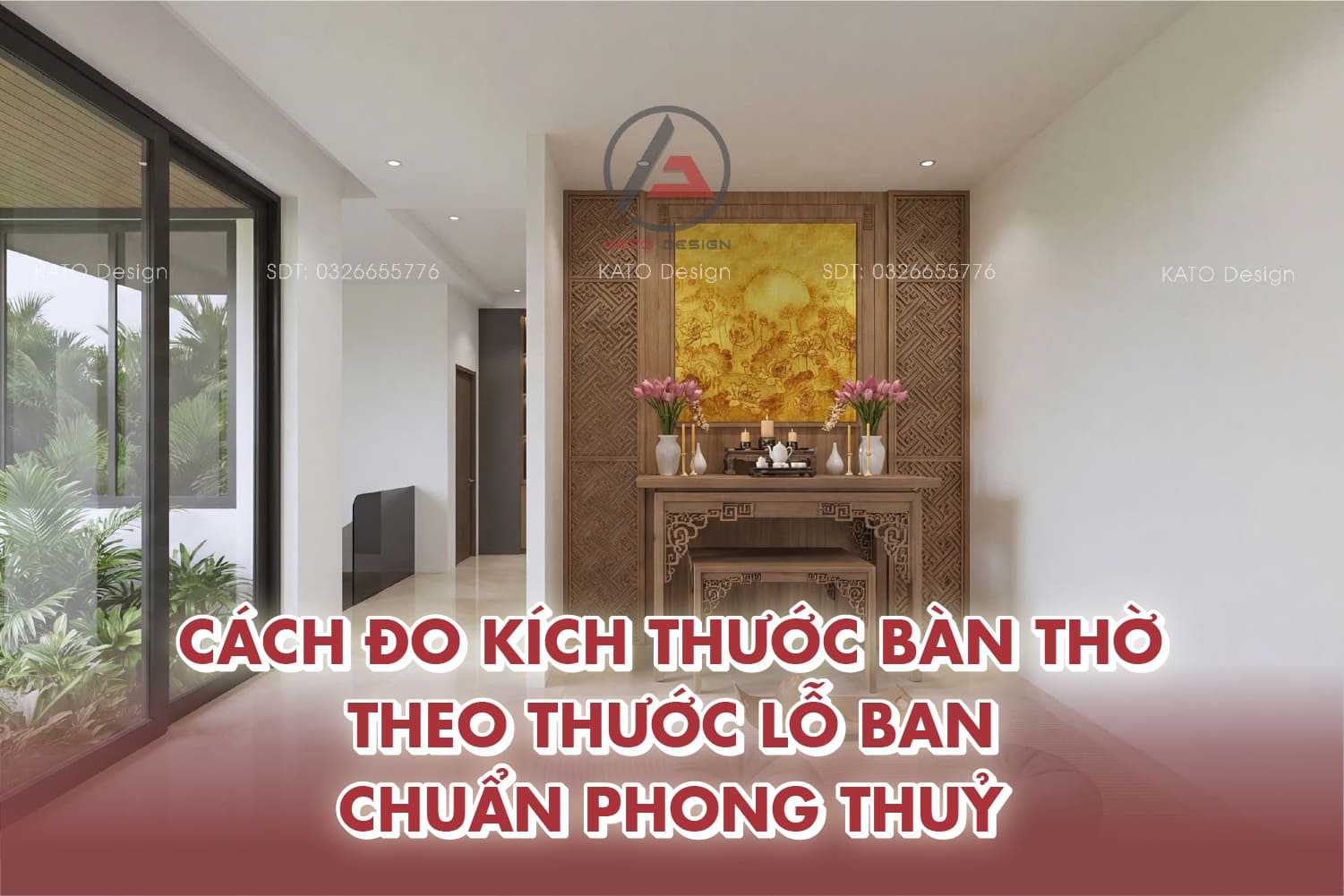 Bàn thờ nên đo theo thước Lỗ Ban, chọn kích thước đẹp và hợp phong thủy Bàn thờ nên đo theo thước Lỗ Ban, chọn kích thước đẹp và hợp phong thủy