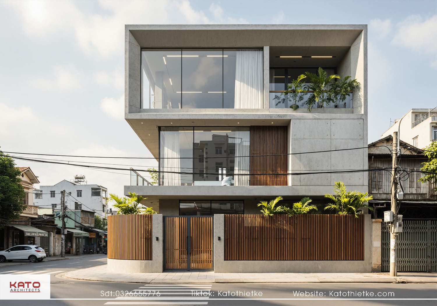 Hệ kính hộp toàn mặt đứng, tăng chiều sâu và kết nối không gian Hệ kính hộp toàn mặt đứng, tăng chiều sâu và kết nối không gian