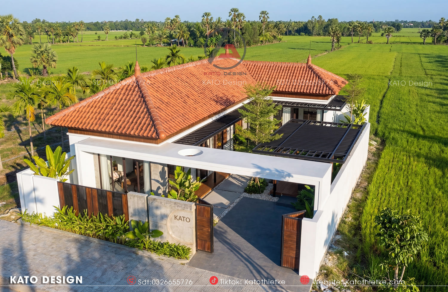 Ngôi nhà đón gió trời và ánh sáng tự nhiên từ mọi phía Ngôi nhà đón gió trời và ánh sáng tự nhiên từ mọi phía