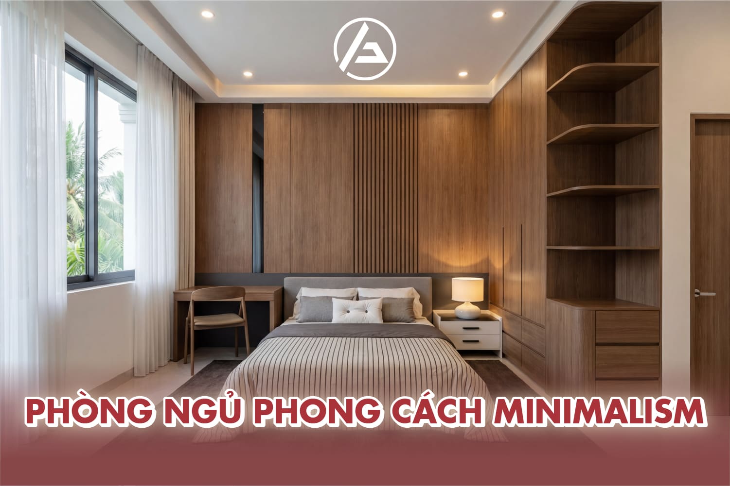 Phối màu theo phong cách tối giản