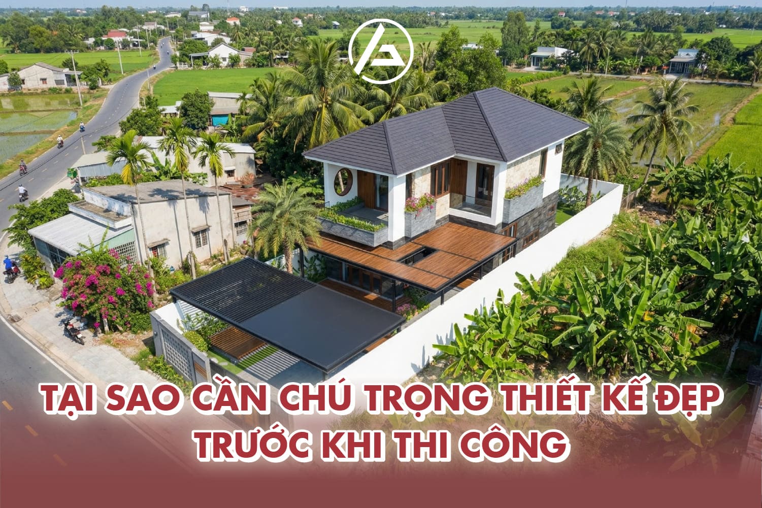 Thiết kế nhà đẹp tại Nghệ An theo phong cách mộc mạc Thiết kế nhà đẹp tại Nghệ An theo phong cách mộc mạc