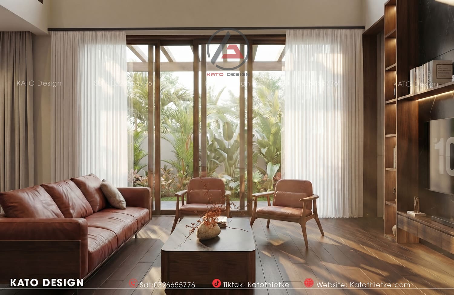 Tận dụng tối đa từng góc nhỏ trong phòng khách hiệu quả
