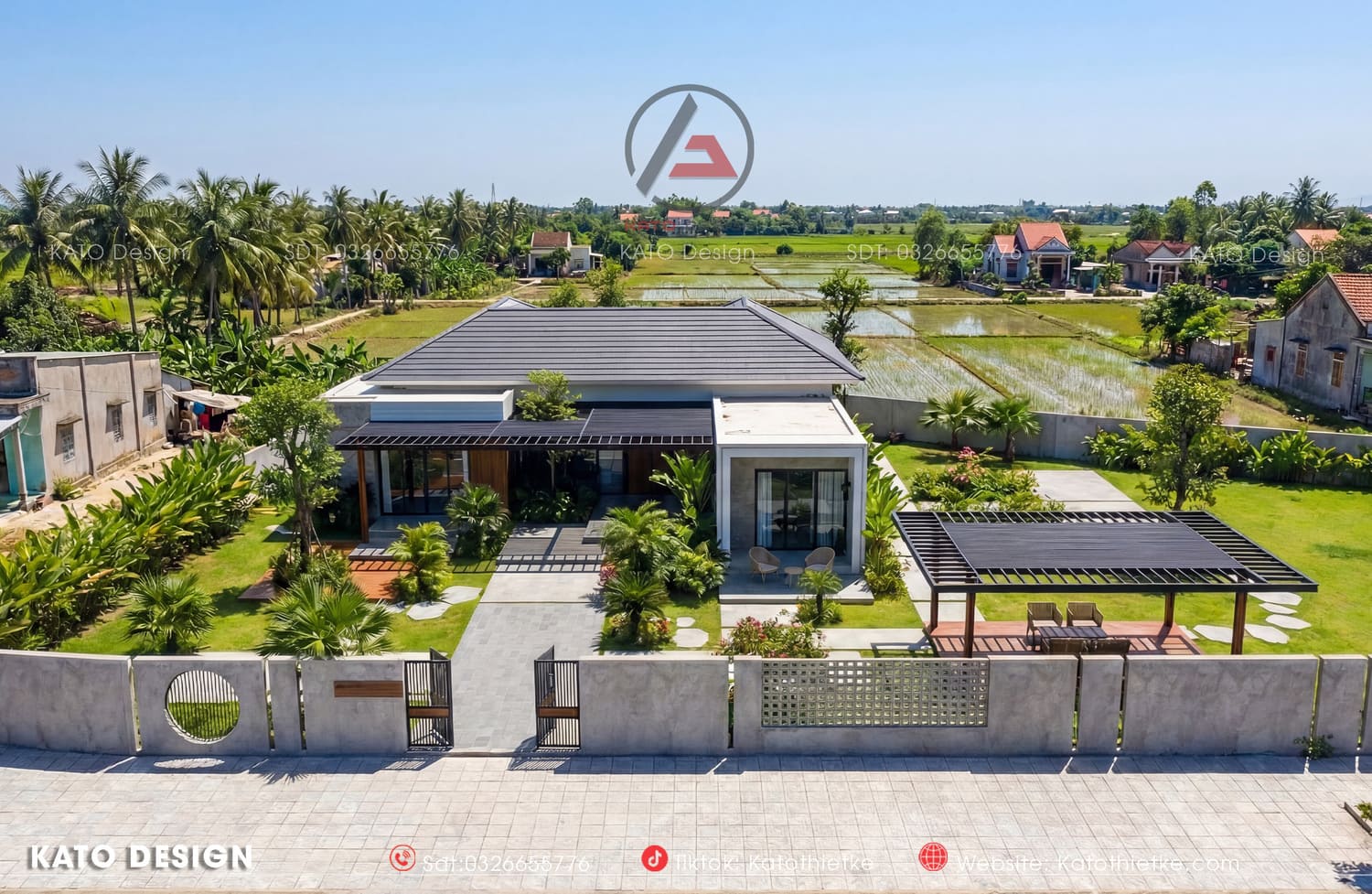 Thiết kế hướng tới yên tĩnh, riêng tư, giảm tiếng ồn và căng thẳng
