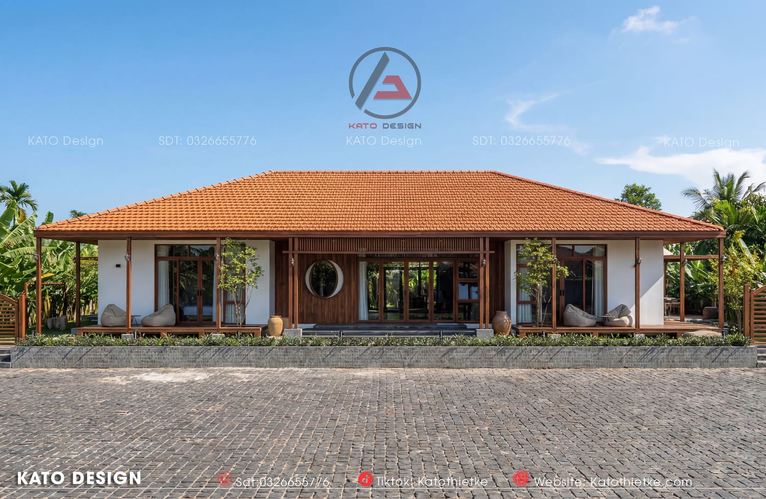 Bố cục không gian mở giúp tạo cảm giác gần gũi và thư giãn Bố cục không gian mở giúp tạo cảm giác gần gũi và thư giãn
