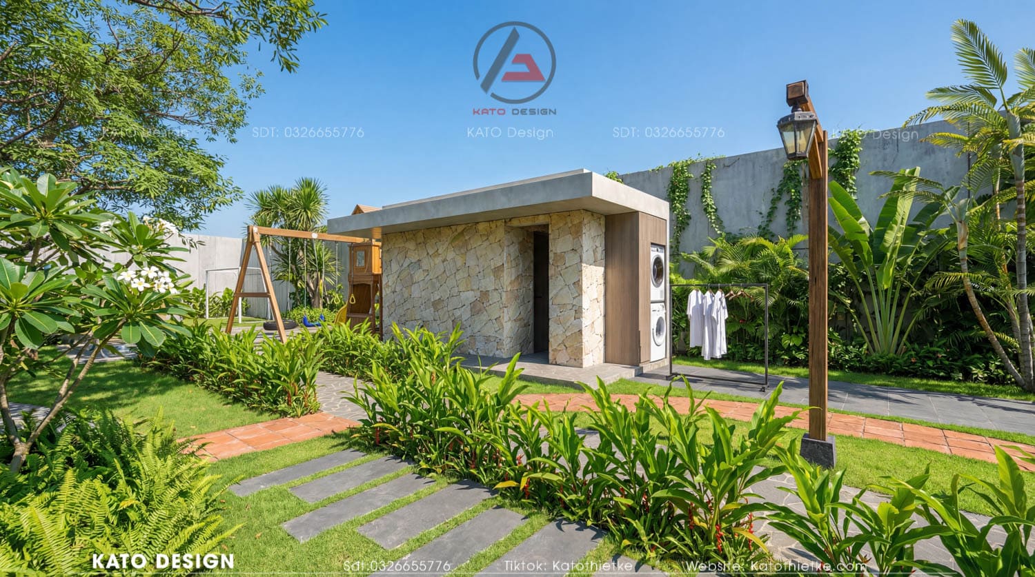 Khu vực vệ sinh
