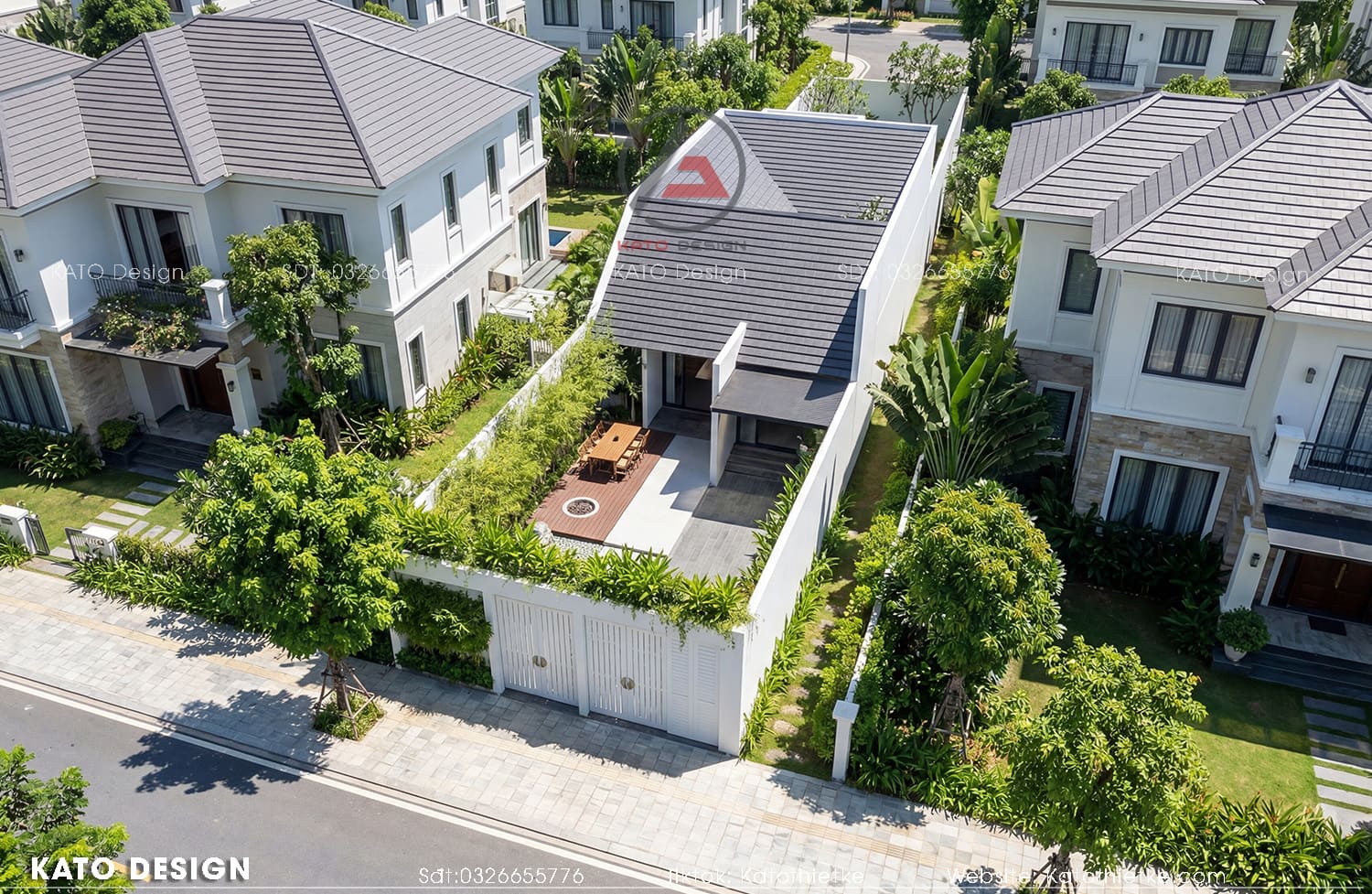 Nhà phố hiện đại giúp đón gió và ánh sáng tự nhiên tối đa Nhà phố hiện đại giúp đón gió và ánh sáng tự nhiên tối đa