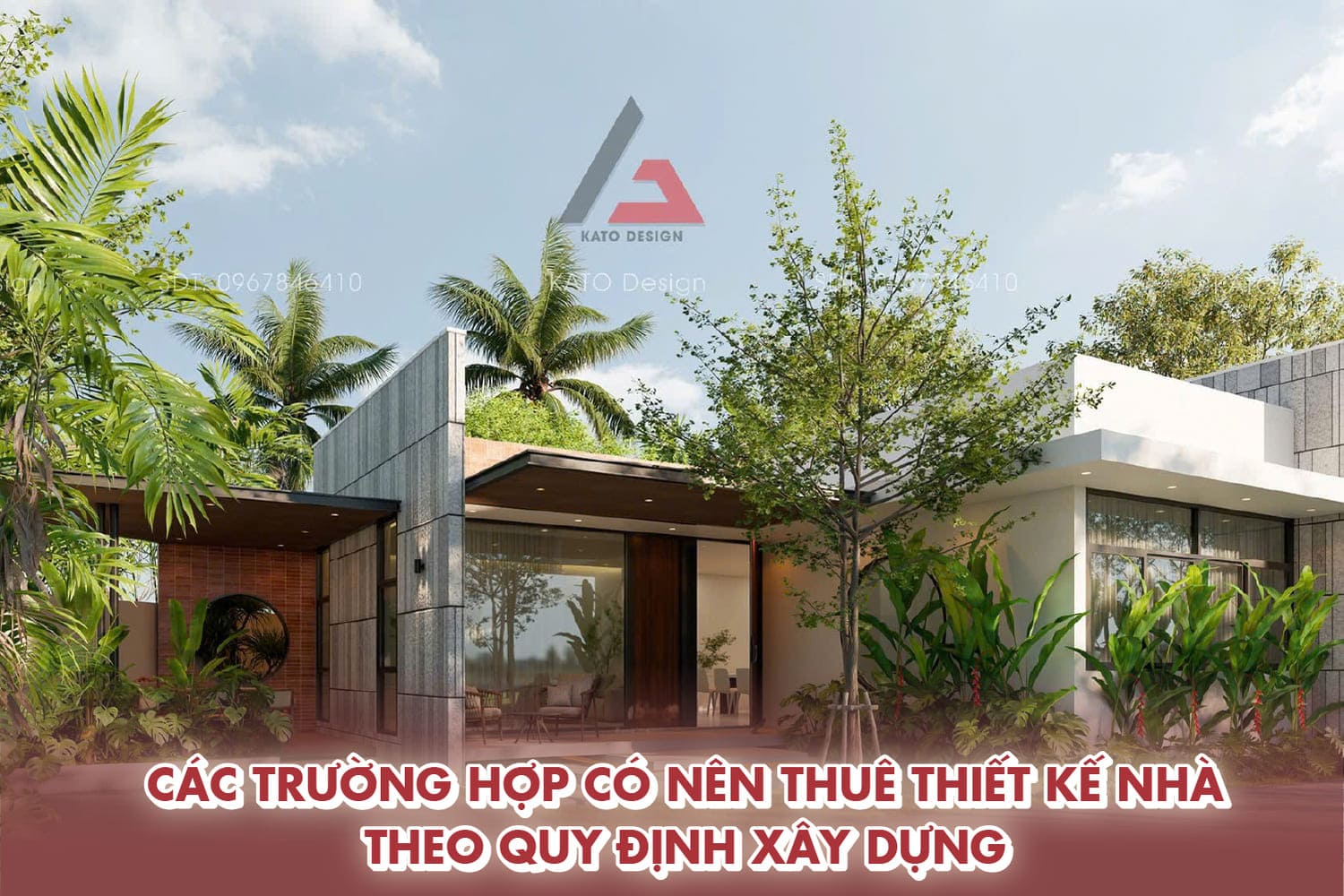 Các trường hợp có nên thuê thiết kế nhà theo quy định xây dựng