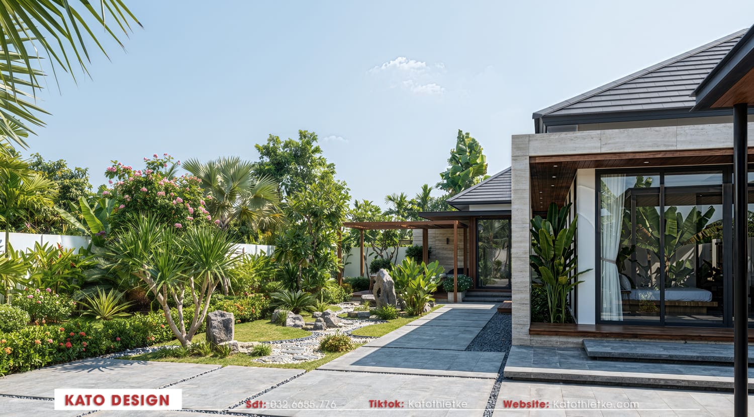 Công trình nổi bật với hình khối cân đối và hiện đại Công trình nổi bật với hình khối cân đối và hiện đại