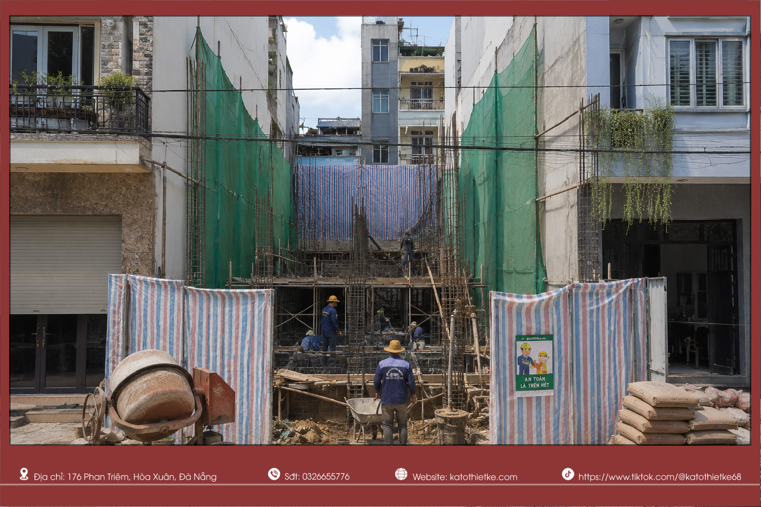 Công trình liền kề có thể ảnh hưởng đến ngân sách xây dựng.