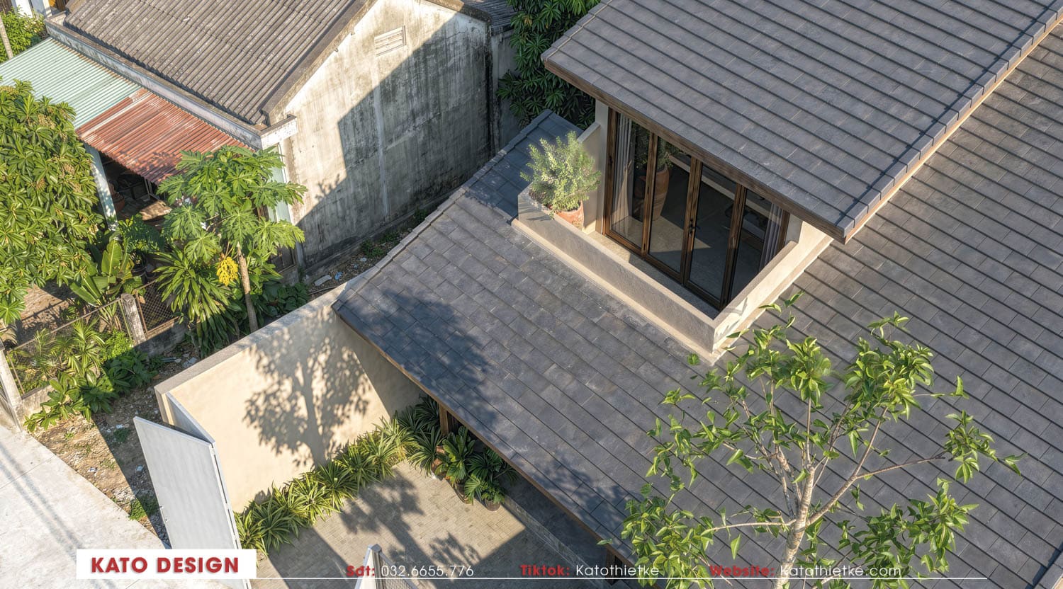 Thiết kế mái tạo nên bản sắc riêng cho không gian sống hiện đại Thiết kế mái tạo nên bản sắc riêng cho không gian sống hiện đại