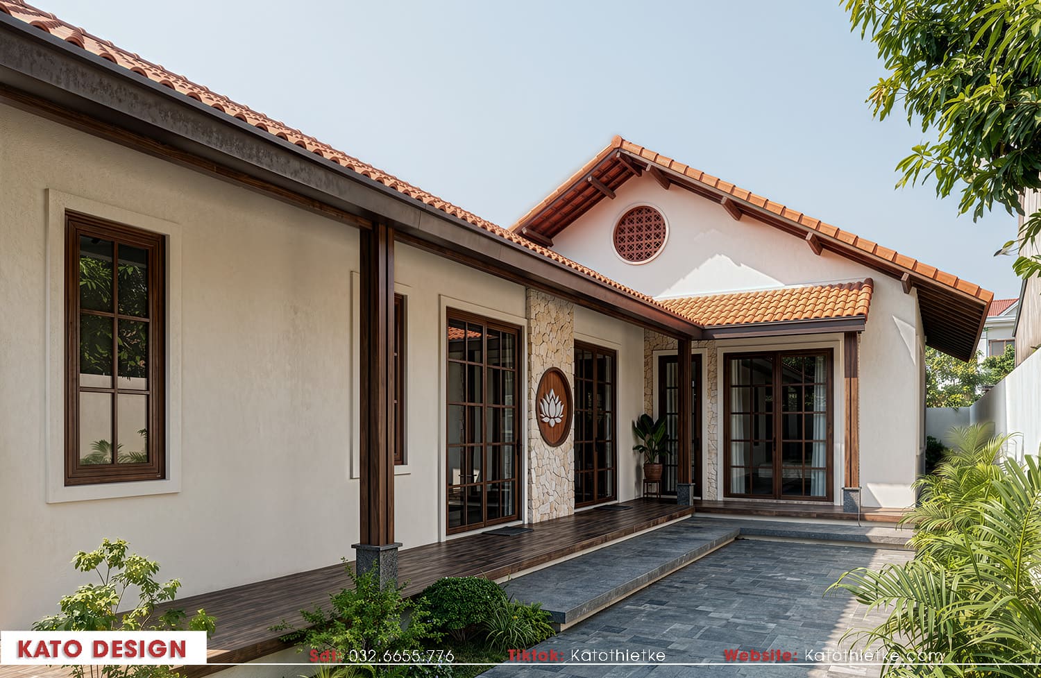 Hệ cửa kính đón sáng tạo không gian mở thoáng đãng