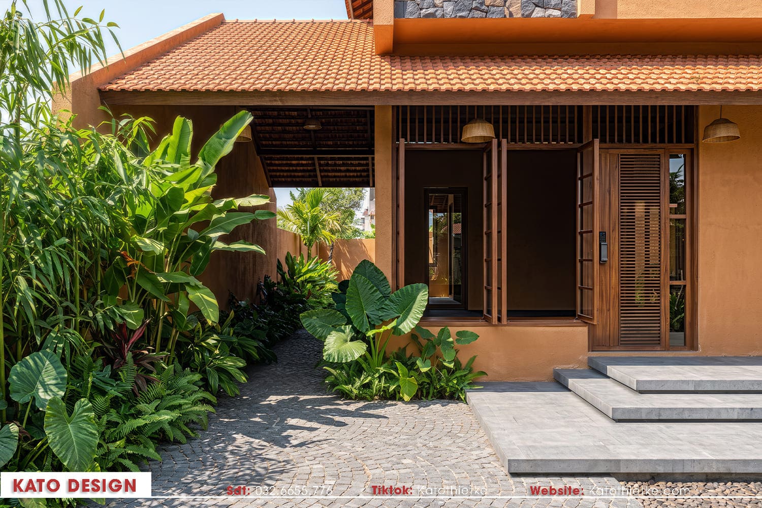 Kiến trúc đương đại kết hợp chi tiết truyền thống đầy tinh tế Kiến trúc đương đại kết hợp chi tiết truyền thống đầy tinh tế