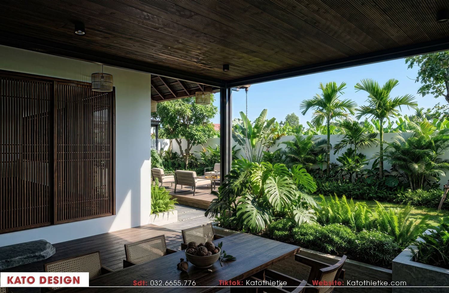 Kiến trúc sân vườn rộng mở nâng tầm trải nghiệm nghỉ dưỡng tại gia Kiến trúc sân vườn rộng mở nâng tầm trải nghiệm nghỉ dưỡng tại gia
