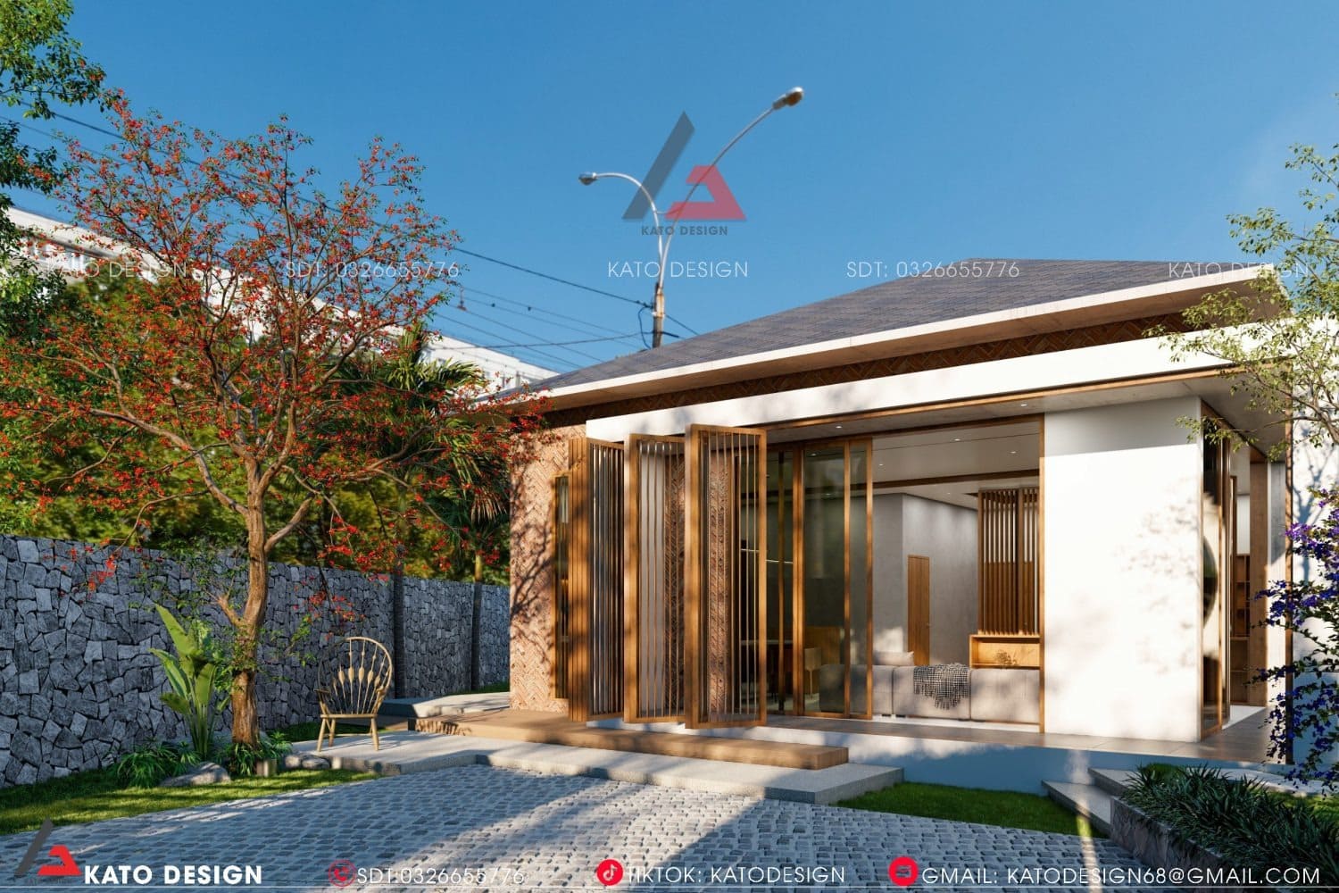 Lam chắn nắng tạo điểm nhấn cho mặt đứng Lam chắn nắng tạo điểm nhấn cho mặt đứng