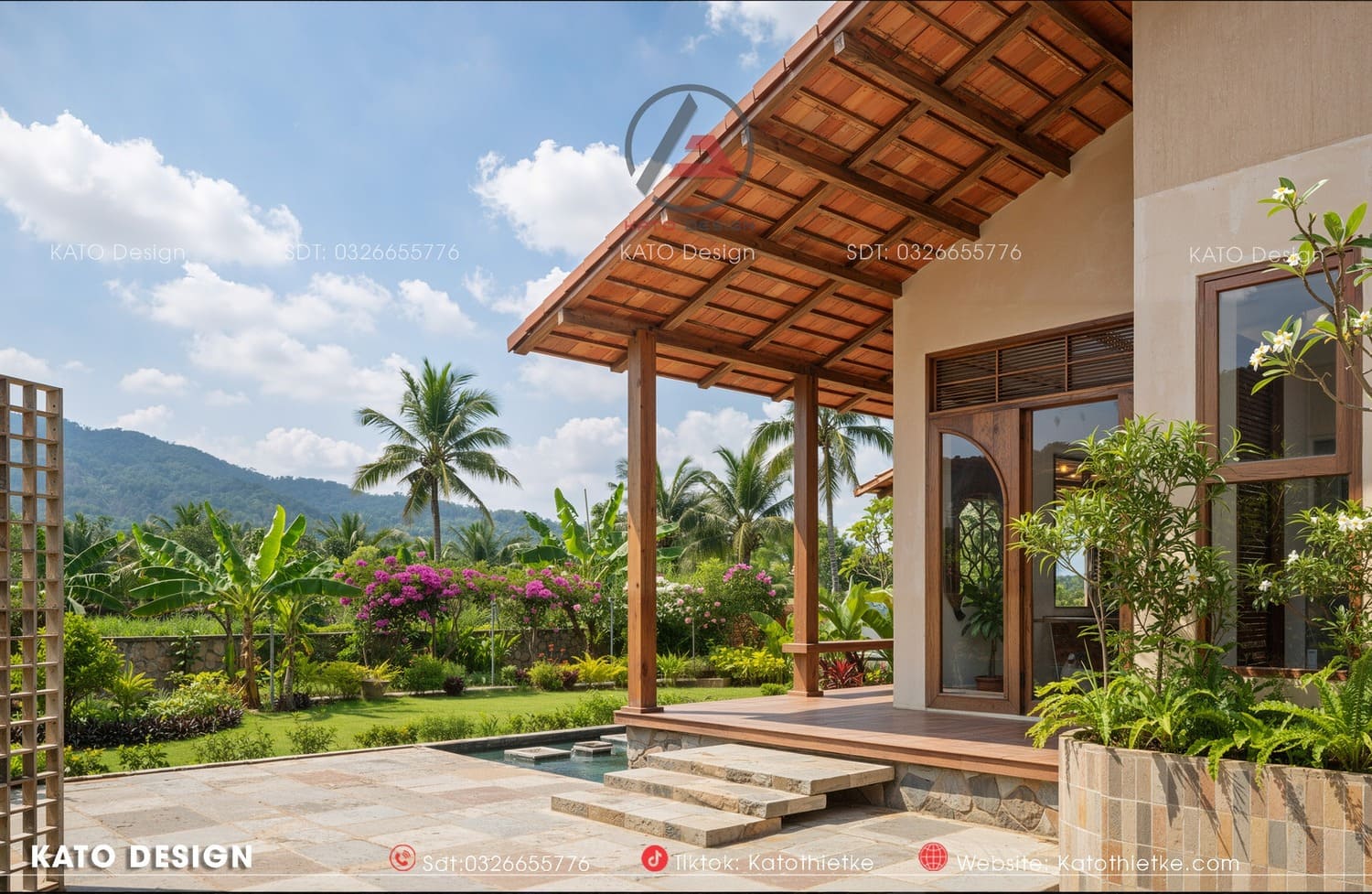 Ngoại thất gần gũi với thiên nhiên Ngoại thất gần gũi với thiên nhiên
