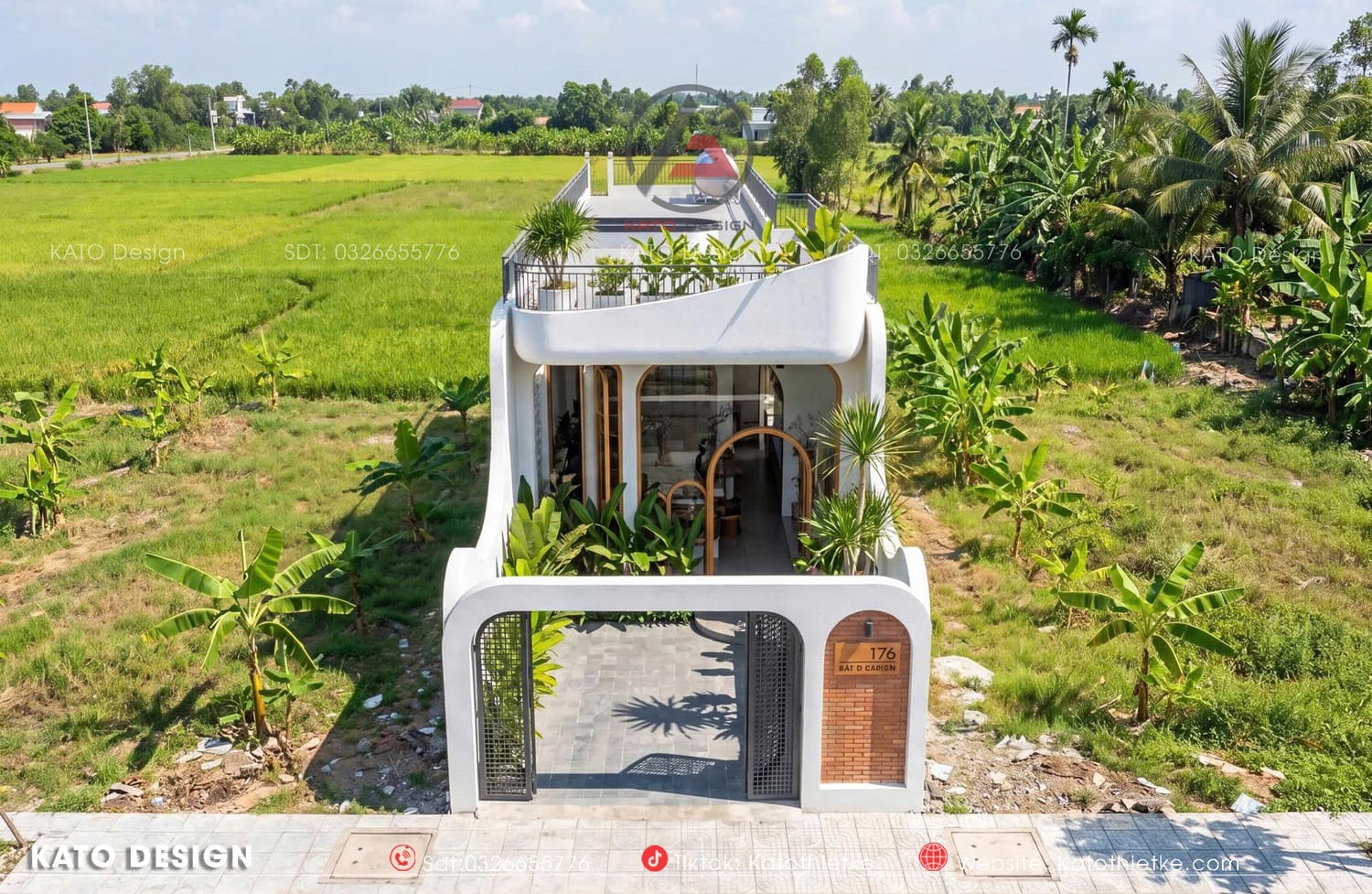 Ngoại thất mái bằng mạnh mẽ và tinh gọn Ngoại thất mái bằng mạnh mẽ và tinh gọn