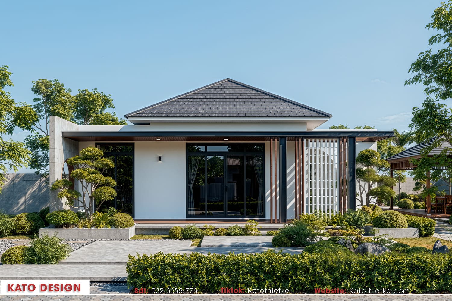 Nhà trên đất hình đa giác với giải pháp quy hoạch tối ưu cho khu đất nhiều góc cạnh 
