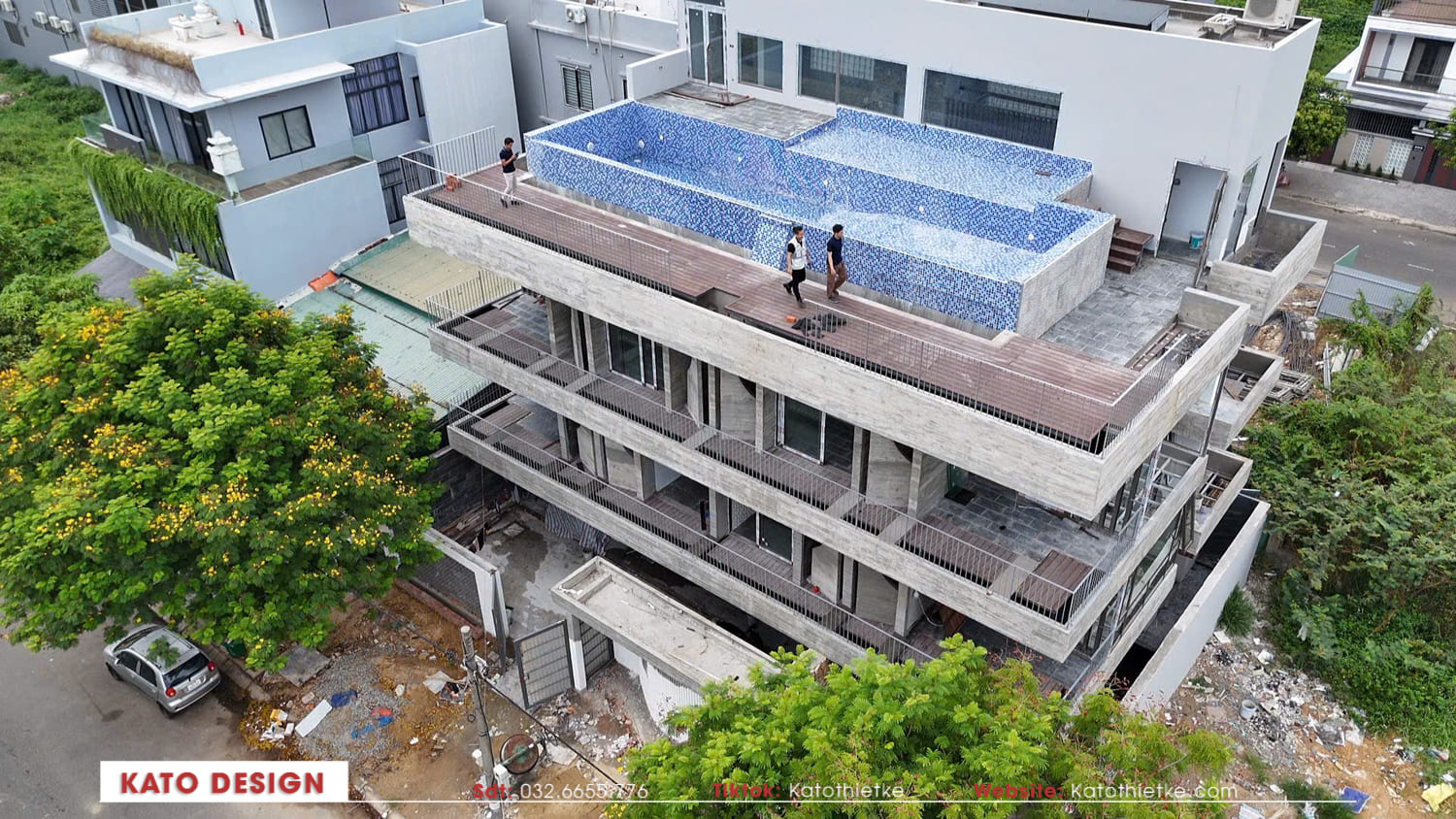 Quá trình thi công được triển khai cẩn thận theo đúng kế hoạch