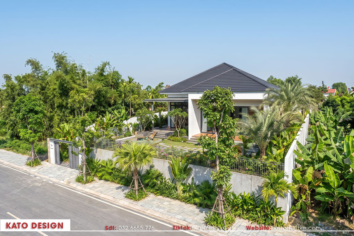 Quy hoạch tổng thể giúp công trình hòa quyện với thiên nhiên 