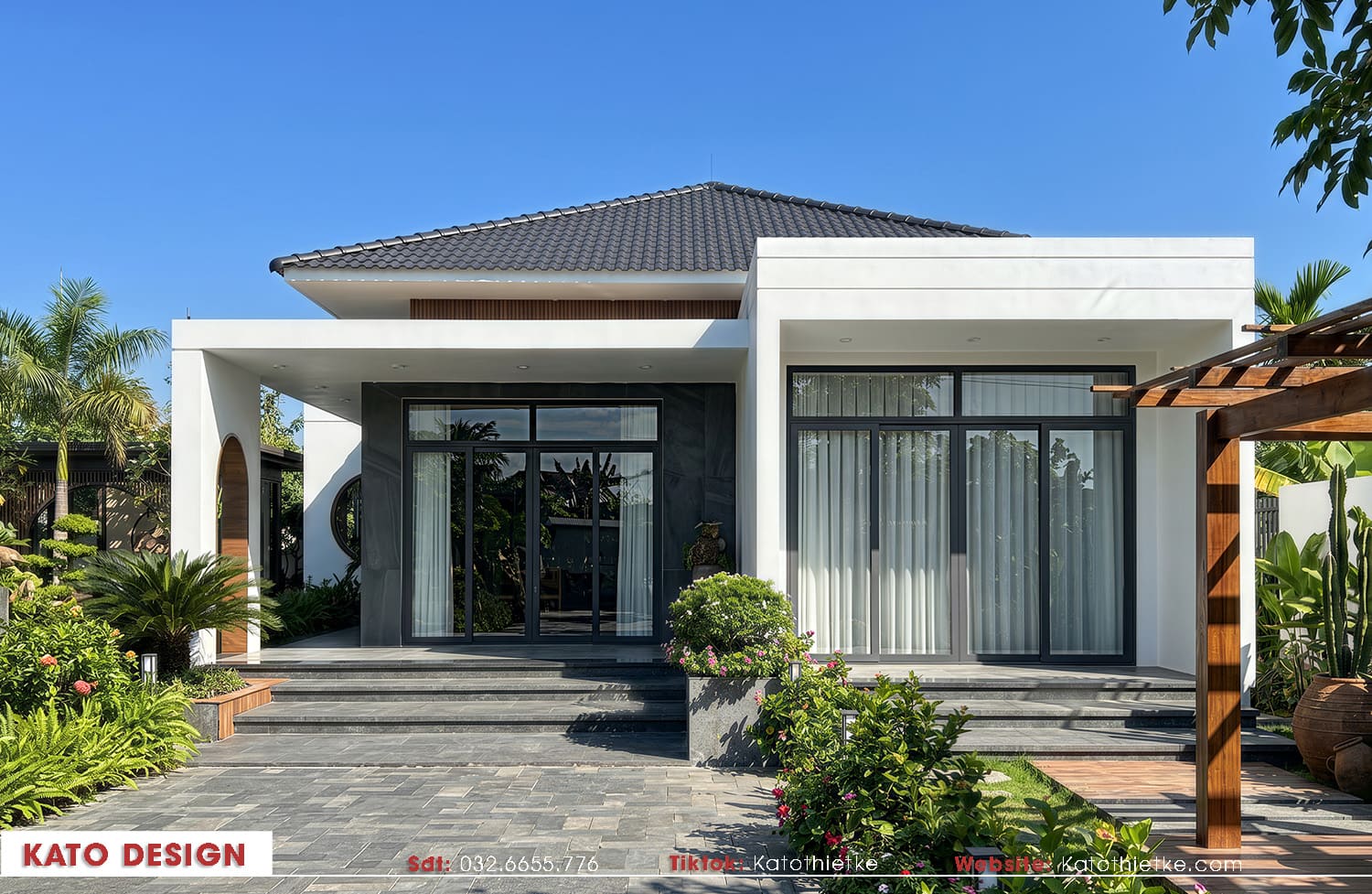 Thiết kế 3 phòng ngủ tiện nghi