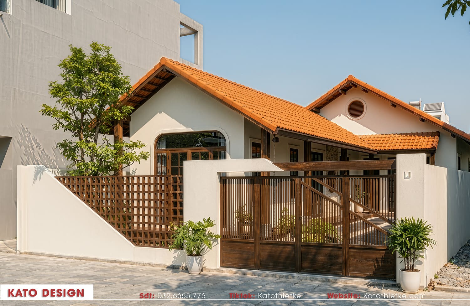 Thông tin chung về mẫu nhà mái ngói bình yên