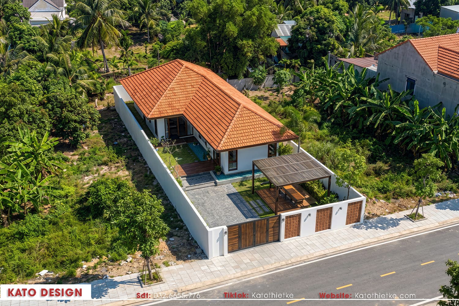 Toàn cảnh công trình hài hòa giữa kiến trúc và thiên nhiên 