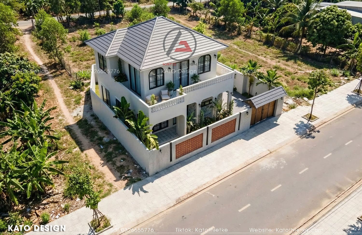 Kiến trúc Villa phong cách Địa Trung Hải sở hữu đường nét phá cách Kiến trúc Villa phong cách Địa Trung Hải sở hữu đường nét phá cách