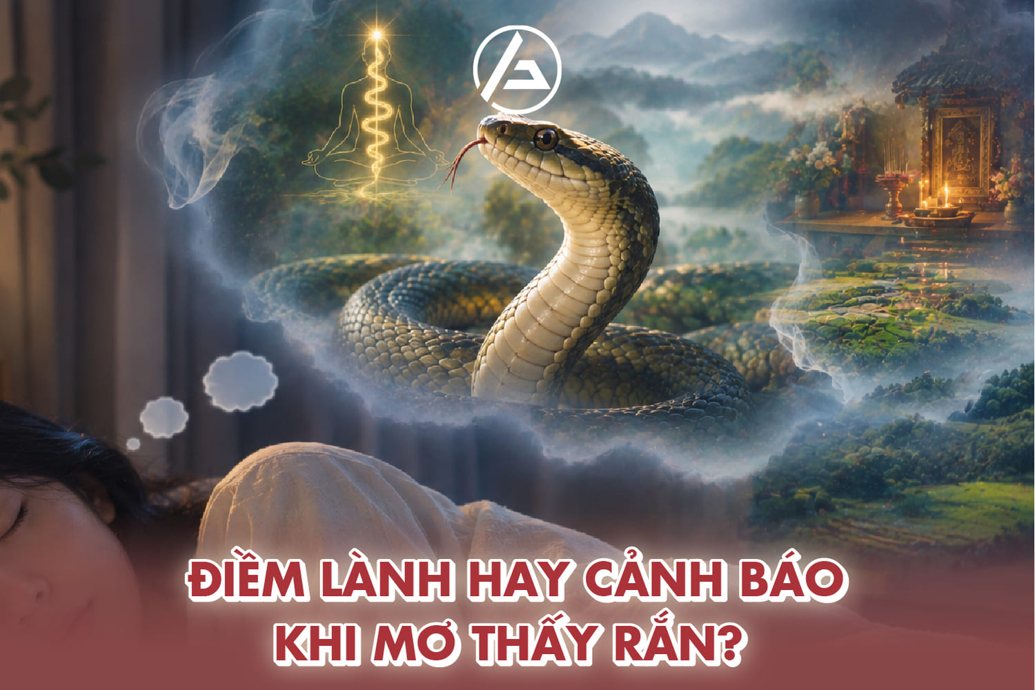 Điềm lành hay cảnh báo khi mơ thấy rắn? 